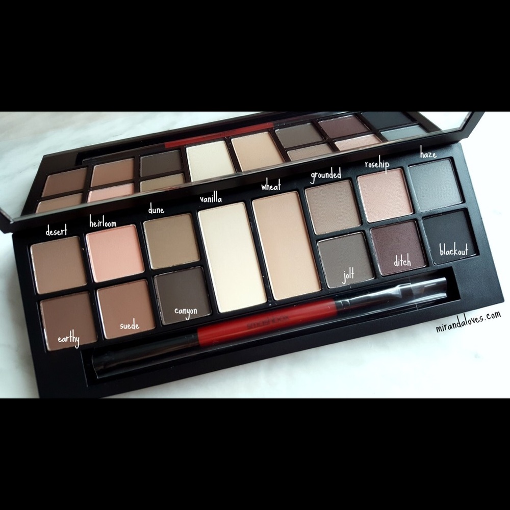 Smashbox Photo Matte Eyes Palette + Lipstick